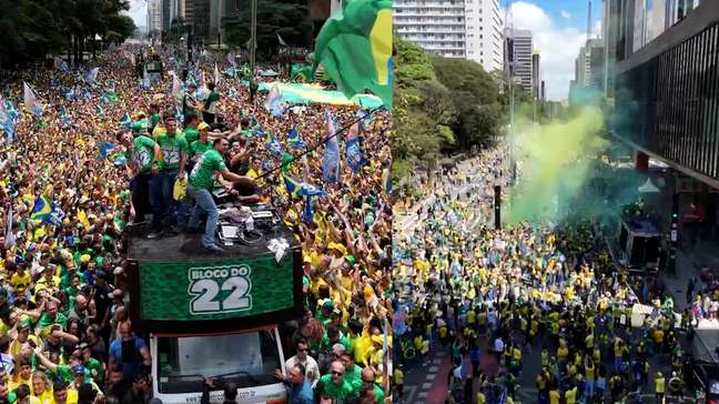 Ato de Flávio Bolsonaro na Avenida Paulista reuniu 71,9 mil pessoas em seu ápice, diz monitor da USP