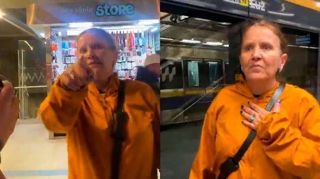 Mulher faz ataques racistas a estudante em metrô de SP após manifestação a favor de Flávio Bolsonaro