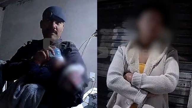 Mulher simula pedido de pizza ao 190 para resgatar bebê de 3 meses