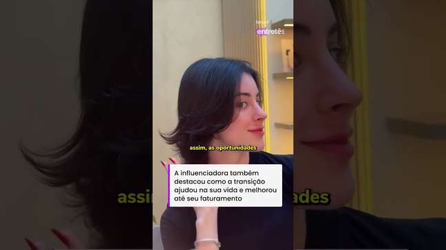 Bella Longuinho fala sobre plano de ter filhos e faturamento milionário após transição #shorts