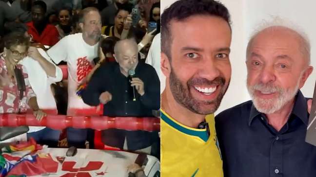 Lula ganha celular, anuncia entrada em canal de Janones e provoca Flávio Bolsonaro