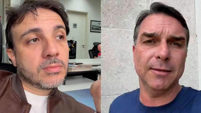 Renan Santos ironiza suposta fuga de Flávio para os EUA: 'Encontrar seu amigo, seu papai Trump'