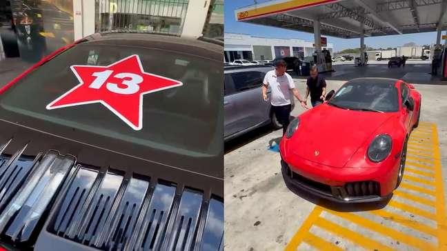 Empresário lulista recebe Porsche de R$ 1 milhão após vencer aposta com eleitor de Flávio Bolsonaro
