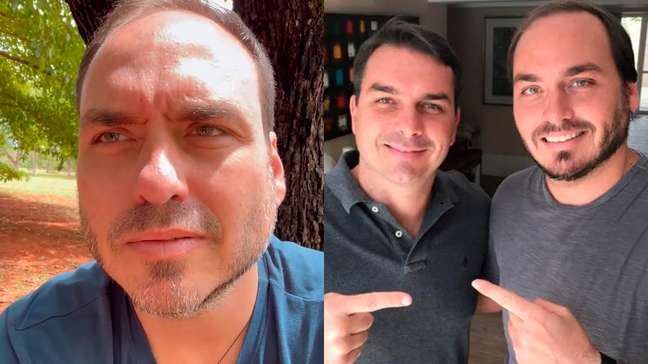 Carlos Bolsonaro visita Jair após fuga de Flávio: 'Desculpa, pai. A gente falhou'