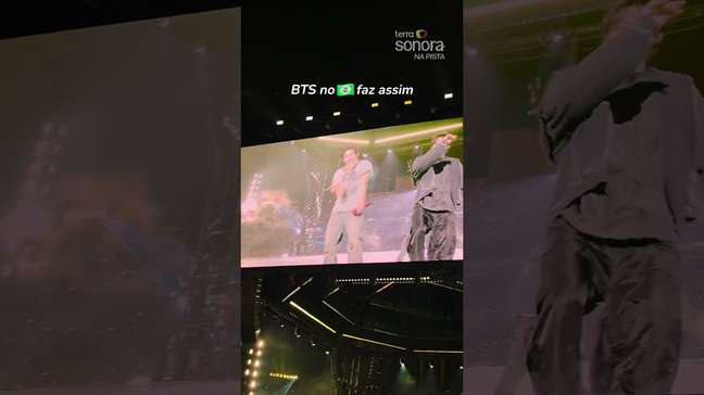 O BTS veio pro Brasil e aprendeu direitinho 😂💜 #SonoraNaPista
