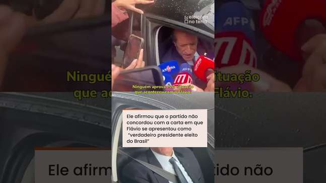 Valdemar diz que nem Bolsonaro sabia do plano de Flávio de deixar o Brasil #shorts