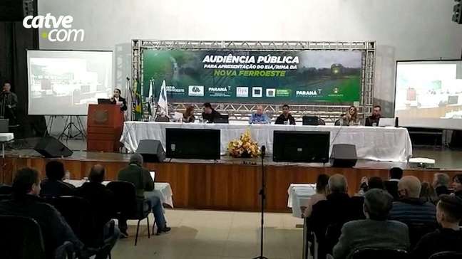 Cascavel: Audiência Pública discute impacto ambiental da Nova Ferroeste